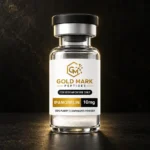 Gold Mark Peptides ipamorelin 10mg product vial